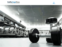 Tablet Screenshot of healthyimagefitness.com